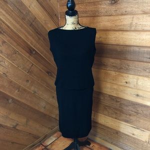 Vintage 2-piece Knit Top & Skirt